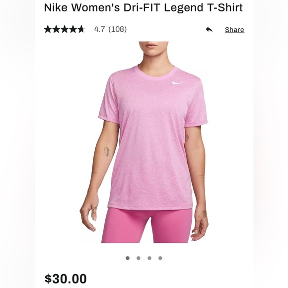 💵SOLD💵 Lot of 3 Nike dri-fit tees - Picture 2 of 6